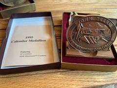 (4) John Deere Calendar Medallions