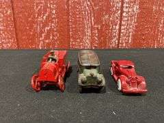 (3) Cast Iron Vehicles