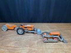 (3) Tractor, Crawler, Roller Hubley