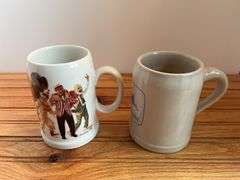 (2) John Deere Steins