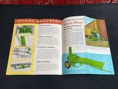 (3) John Deere Implement Sales Literature