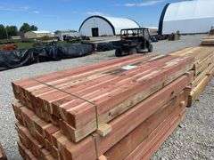 Western Red Wood Fence 4” X 4” X 8’ 24 pieces
