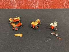 (4) 1/64 Case Tractors Custom