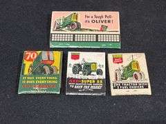 (4) Oliver Matchbooks