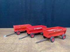 (3) 1/16 IH McCormick Wagons Product Miniature