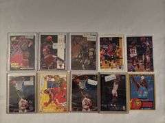 (10) Michael Jordan Basketball Cards