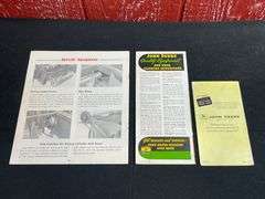 (3) John Deere Implement Sales Literature