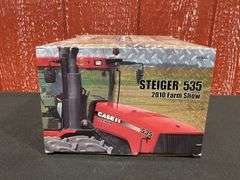 1/32 Case-IH Steiger 535 2010 Farm Show Red Chrome NIB Ertl