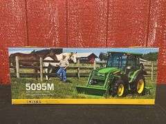 1/16 John Deere 5095M + Mower 2010 Equestrian Games NIB Ertl