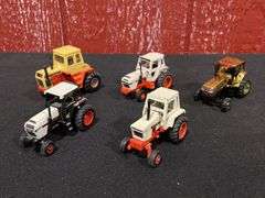 (5) 1/64 Case + Case-IH Tractors