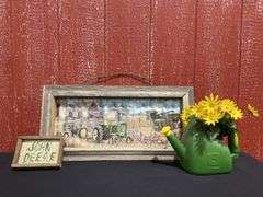 (3) John Deere Decorations