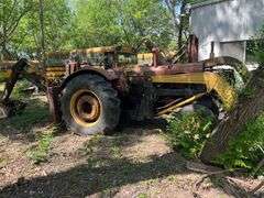 Massey Harris Tractor With Loader And Backhoe