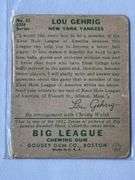 1934 Goudey No. 61 Lou Gehrig New York Yankees