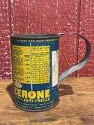 (4) Anti-Freeze, Linseed Oil + Car Wash Cans