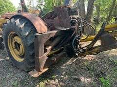 Massey Harris Tractor With Loader And Backhoe