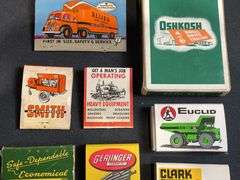 (8) Industrial Matches + Playing Cards
