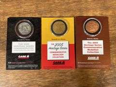 (3) Case-IH Heritage Series Medallions