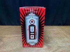 IH Gas Pump Coin Bank NIB Gearbox