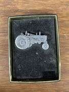 (4) Case-IH, Farmall, John Deere Pins + Watch Fobs
