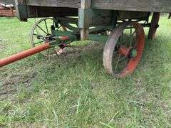 Steel Wheel Hay Wagon