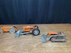 (3) Tractor, Crawler, Roller Hubley