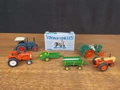 (7) 1/43 Tractors + Implements
