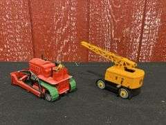 (2) Blaw Know Crawler + Coles Crane Dinky