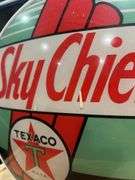 Narrow Body Texaco "Sky Cheif" Glass Pump Globe