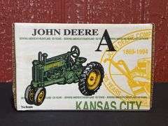 1/16 John Deere A Kansas City Gold NIB Ertl