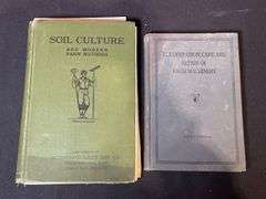 (2) John Deere Soil + Farm Machinery Books