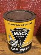 (4) Anti-Freeze, Linseed Oil + Car Wash Cans