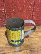(4) Anti-Freeze, Linseed Oil + Car Wash Cans