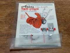 1/12 Ariens Snow-Thro Chrome NIB TWH