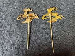(2) John Deere Straight Pins