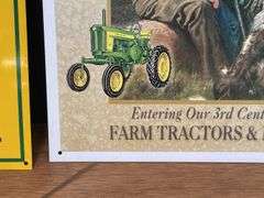 (2) John Deere SST Signs