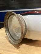 Texaco " Sky Cheif" Narrow Body Glass Gas Globe