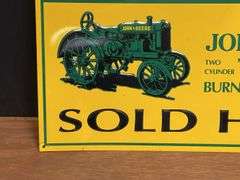 (2) John Deere SST Signs