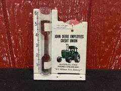 John Deere Employees Credit Union Rain Gauge