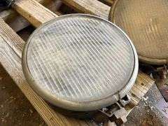 (2) Early Tractor Headlamps