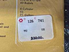 1961 John Deere Combine Sales Literature