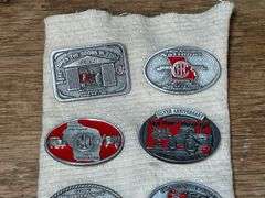 (9) IH Red Power Round Up Pins