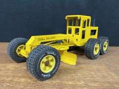 (2) Tonka Road Grader + Crawler Loader Backhoe