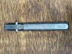 (3) John Deere Rain Gauge, Ruler, Badge