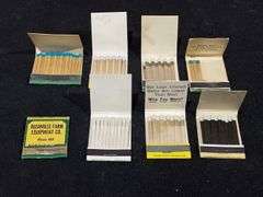 (8) John Deere Matchbooks