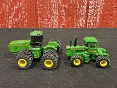 (2) 1/64 John Deere 8630 + 8870 Custom