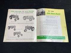 (2) John Deere 40 Tractor + Crawler Sales Literature