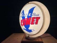 Silver Comet Gas Pump Globe