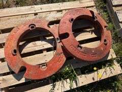 (2) Minneapolis Moline Wheel Weights