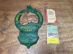 (3) John Deere Mail Holder + Pocket Ledgers