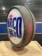 Double Faced Sparco Anti-Knock Metal Gas Pump Globe